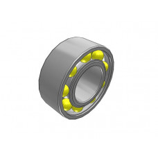 Двухрядные радиально-упорные шариковые подшипники - 3208 A SKF